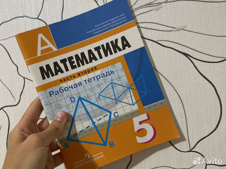 Рабочая тетрадь 2 часть математика 5 класс