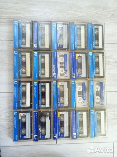 Аудиокассеты Sony 20 шт