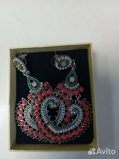 Индийские серьги