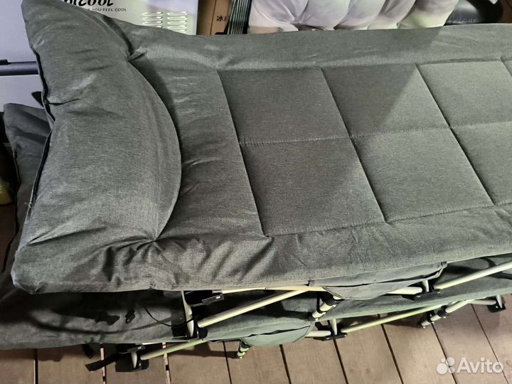 Раскладушка с матрасом новая