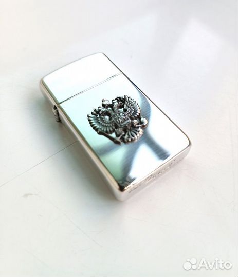 Zippo 1500 Slim Sterling Silver серебро 925