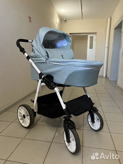 Коляска 3 в 1 индиго indogo
