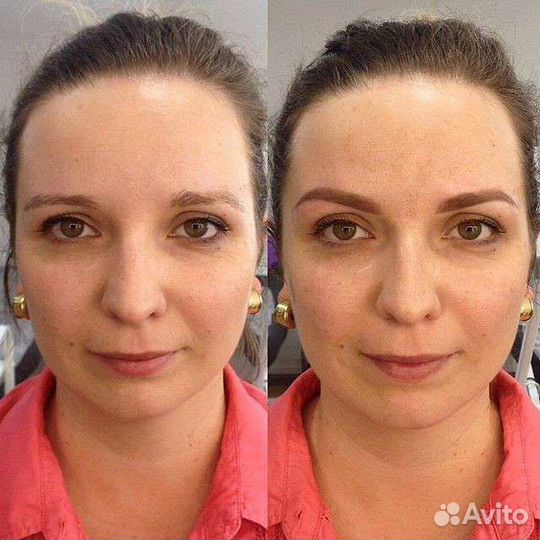 Перманентный макияж бровей губ и век татуаж