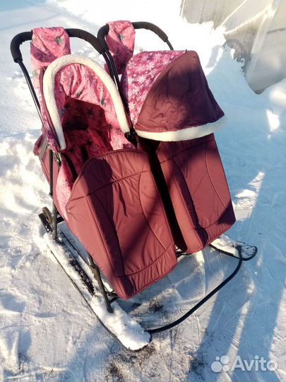 Санки для двойни