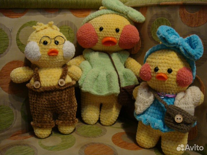 Мягкие игрушки вязаные