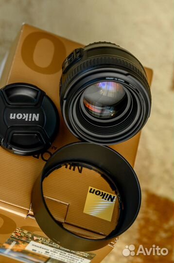 Объектив Nikon 50mm f/1.4G AF-S Nikkor