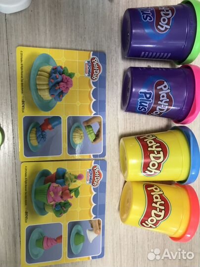 Play doh набор для тортиков