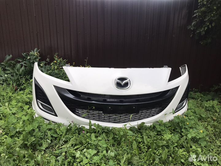 Ноускат mazda 3 bl мазда 3 бампер, капот, крылья