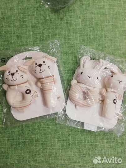 Погремушки для новорождённых, развивающие, 0+