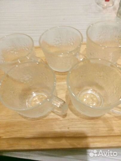 Кружка стеклянная