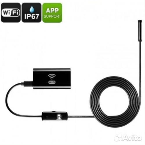 Беспроводной гибкий видеоэндоскоп WiFi HD720P