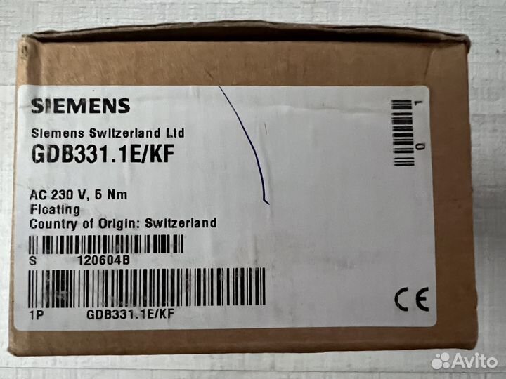 Привод Siemens GDB331.1E/KF