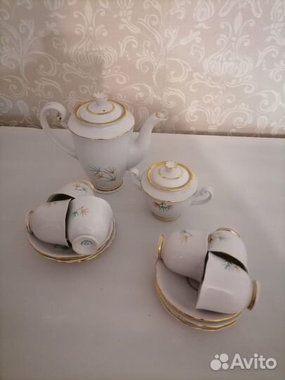 Кофейный сервиз новый