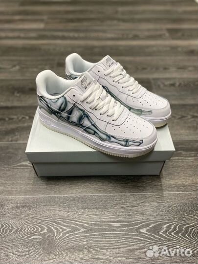 Nike Air Force 1 Low White Skeleton