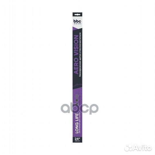 Щетка стеклоочистителя бескаркасная BiBiCare 60