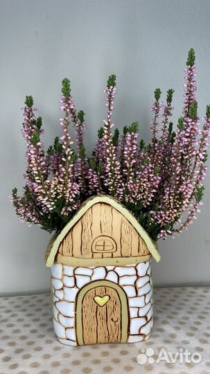 Кашпо для цветов керамика