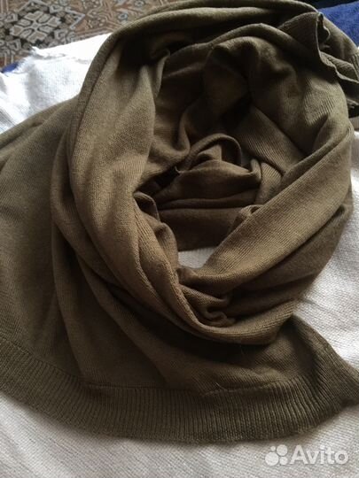 Палантин вязаный трикотаж