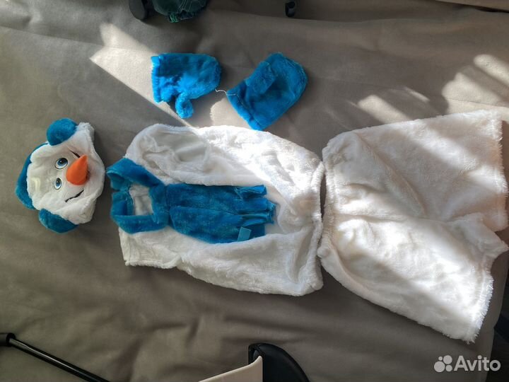 Костюм Снеговик новогодний