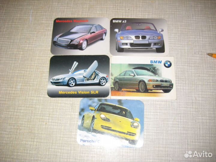 Карманные календари автомобили