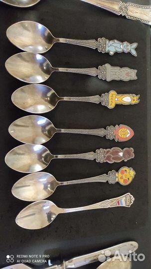 Ложки серебряные СССР, вилки