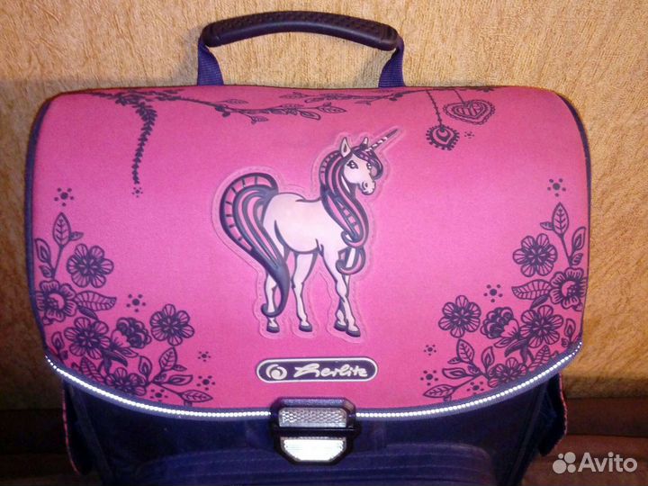 Рюкзак школьный herlitz для девочки