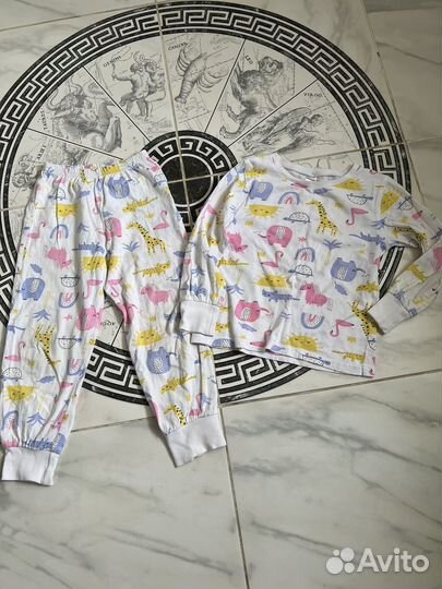 Вещи пакетом на девочку 104 110