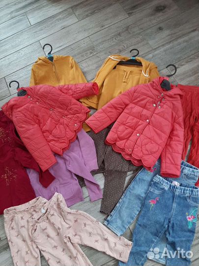 Вещи пакетом для двойни девочки