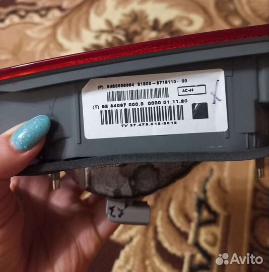 Задний фонарь LADA vesta