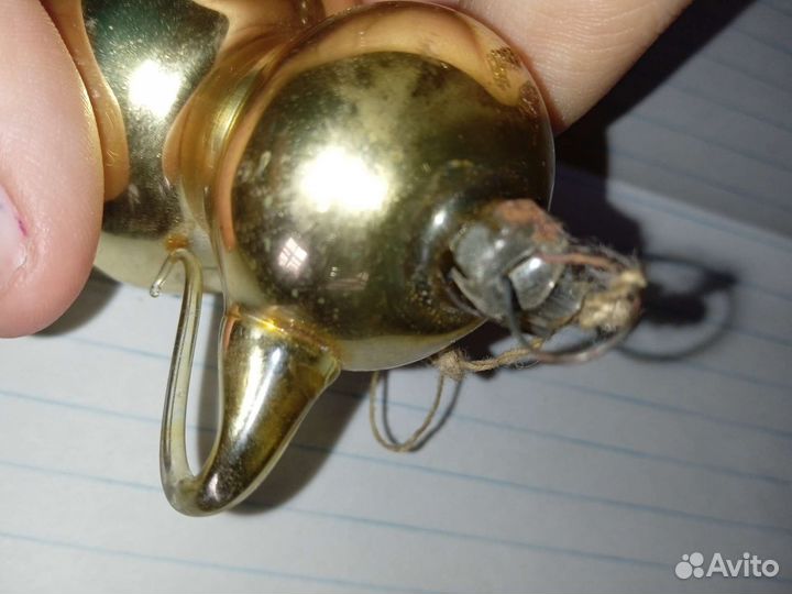 Елочные игрушки СССР кофейник