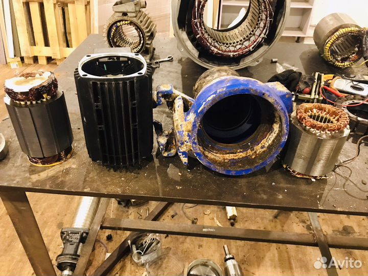 Перемотка и Ремонт электродвигателей