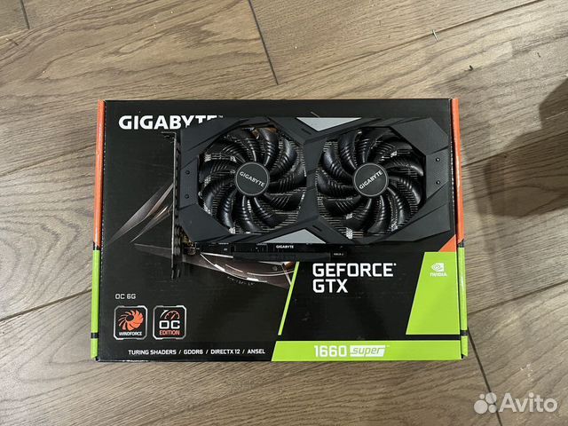 Gigabyte gtx 1660 super купить в Москве | Электроника | Авито