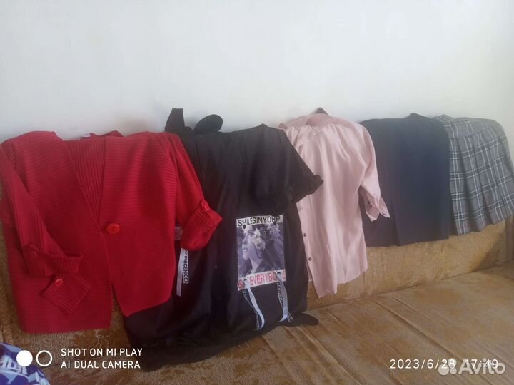 Вещи пакетом женские 52 54 разм