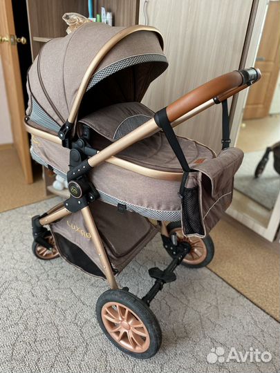Коляска трансформер Luxmom V9 2 в 1