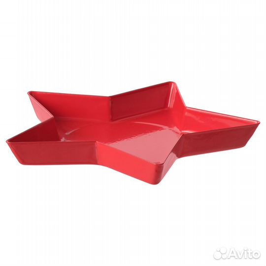 IKEA (Винтерфест ) тарелка для свечи металл