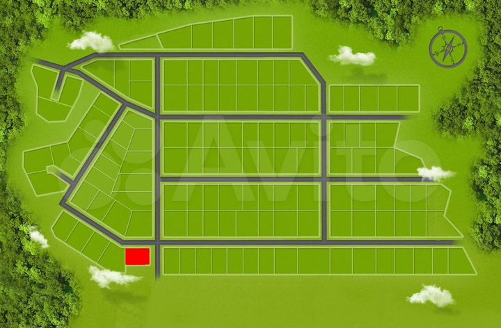 Участок 10 сот. (ИЖС)