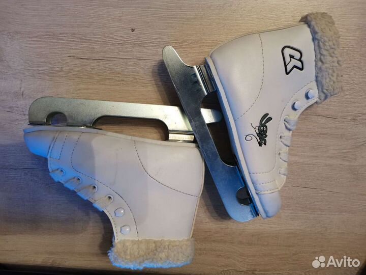 Коньки двухполозные детские р.30