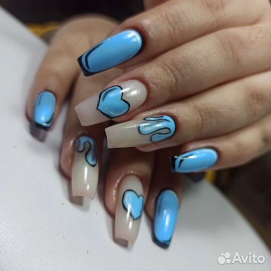 Маникюр с покрытием гель-лаком