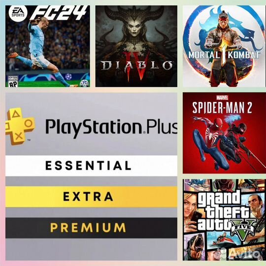 Игры PS4/PS5 PS +, EA Play