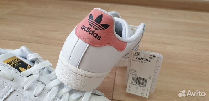 Кеды женские Adidas Superstar. Оригинал 38,5