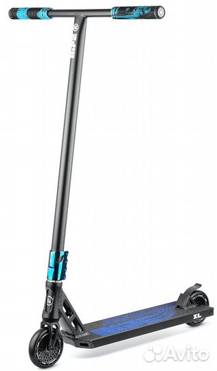 Трюковой самокат hipe XL Black/Neo Blue