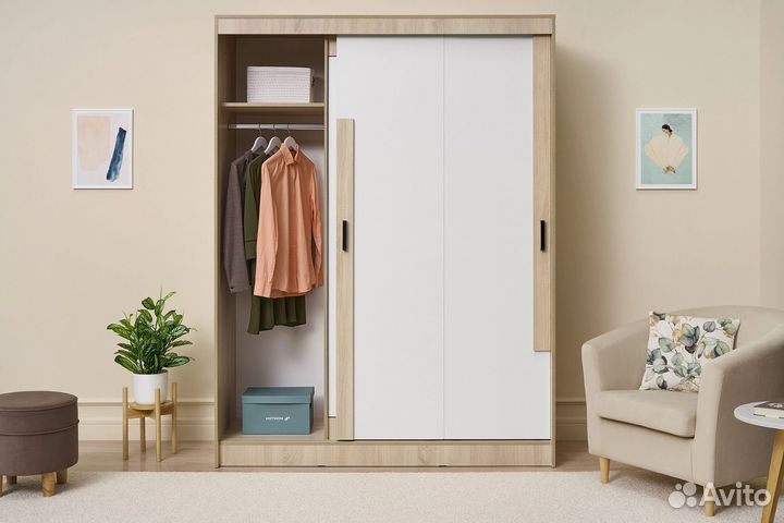 Шкаф купе Хлоя 1,6м