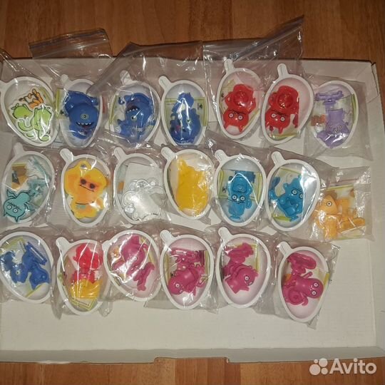 Игрушки из киндер Джой (Ugly Dolls)