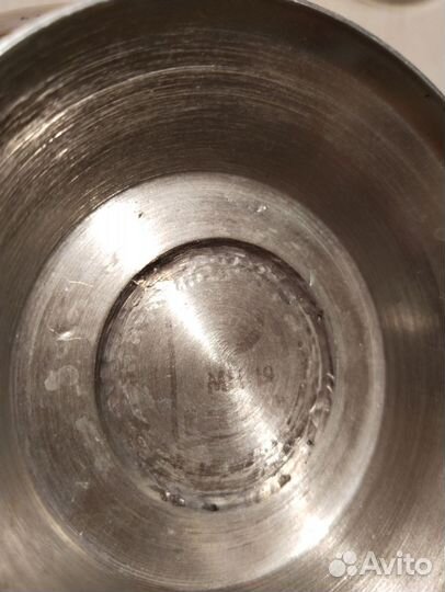 Сахарница - конфетница. Мельхиор СССР