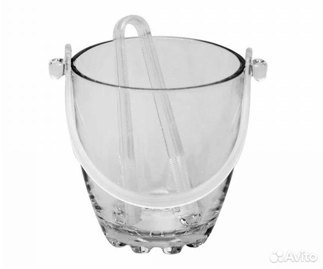 Ведерко для льда с щипцами