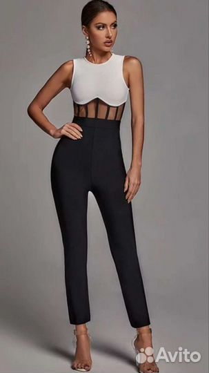 Комбинезон бандажный