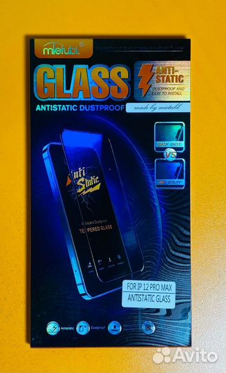 Защитное стекло на iPhone 12 pro max mietubl