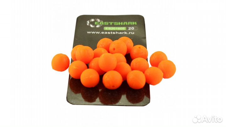 Силиконовая бусина оранжевая d12 ES20161202