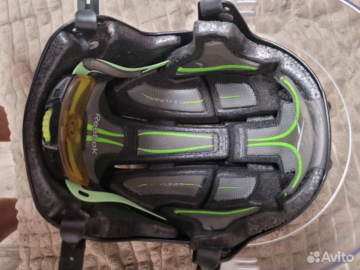 Шлем хоккейный Reebok flexliner (чёрный) M