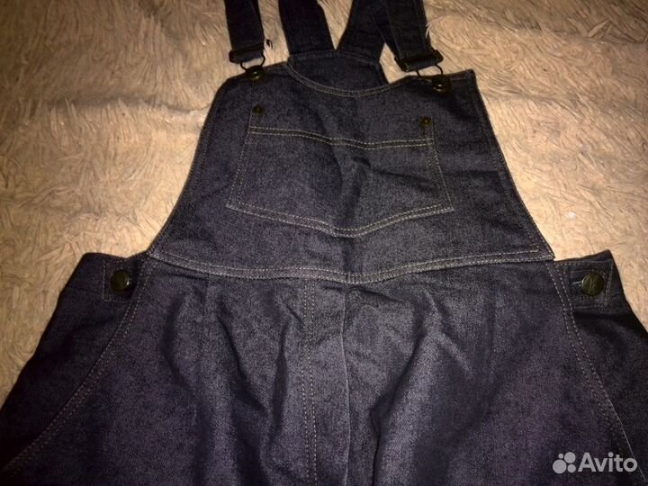 Универсальный джинсовый комбинезон для беременных