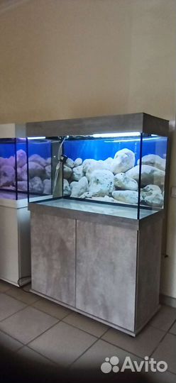 Аквариум 220 свет биофильтр фон подставка